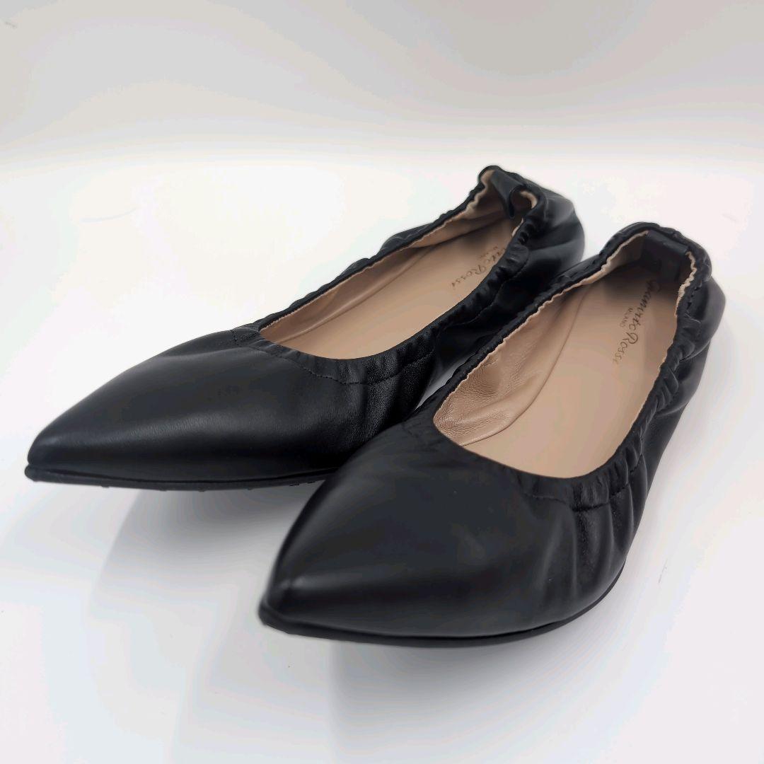 専用商品 新品未使用 ジャンヴィットロッシ バレエシューズ 39(24.5) 黒