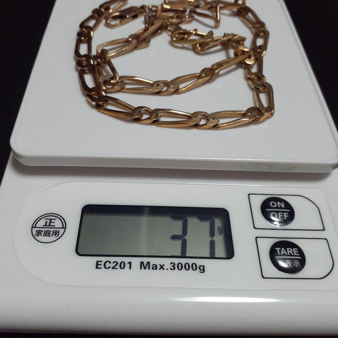 K18フィガロチェーンアンクレット