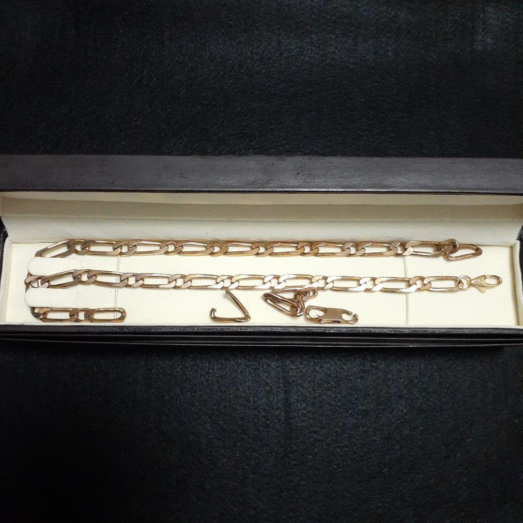 K18フィガロチェーンアンクレット