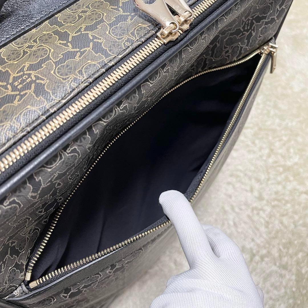 【大容量/美品】セリーヌ　キャリーケース　トラベル　サルキー　レザー　PVC