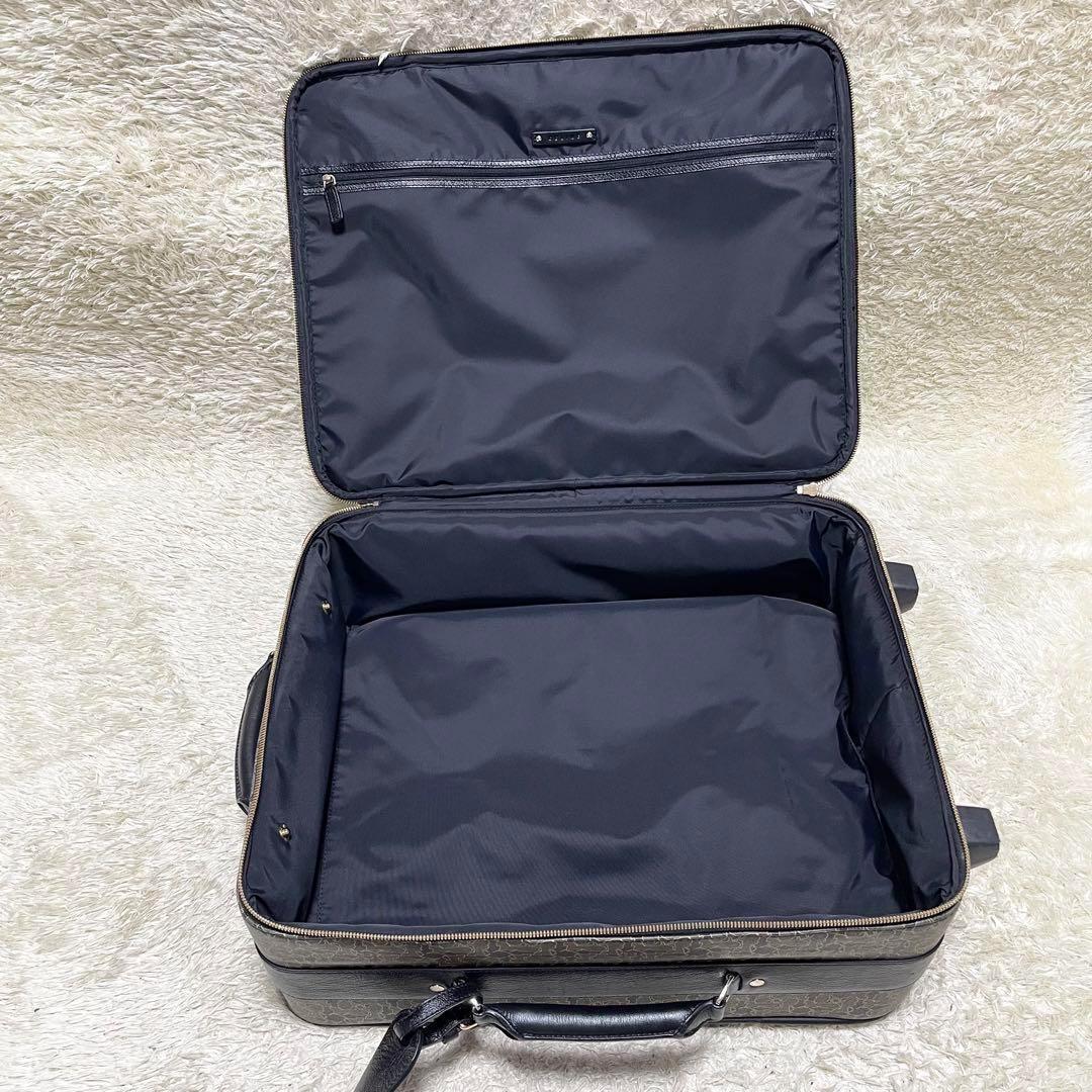 【大容量/美品】セリーヌ　キャリーケース　トラベル　サルキー　レザー　PVC