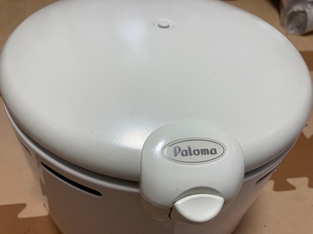 防災キャンプ　 8合炊き炊飯器&レギュレーター&ホース一式　種火保温機能