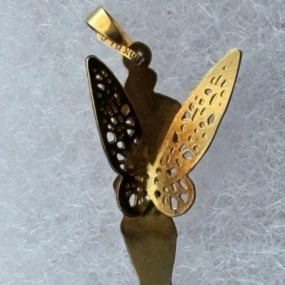 k14 ヴィンテージ ティンカーベル ネックレストップ