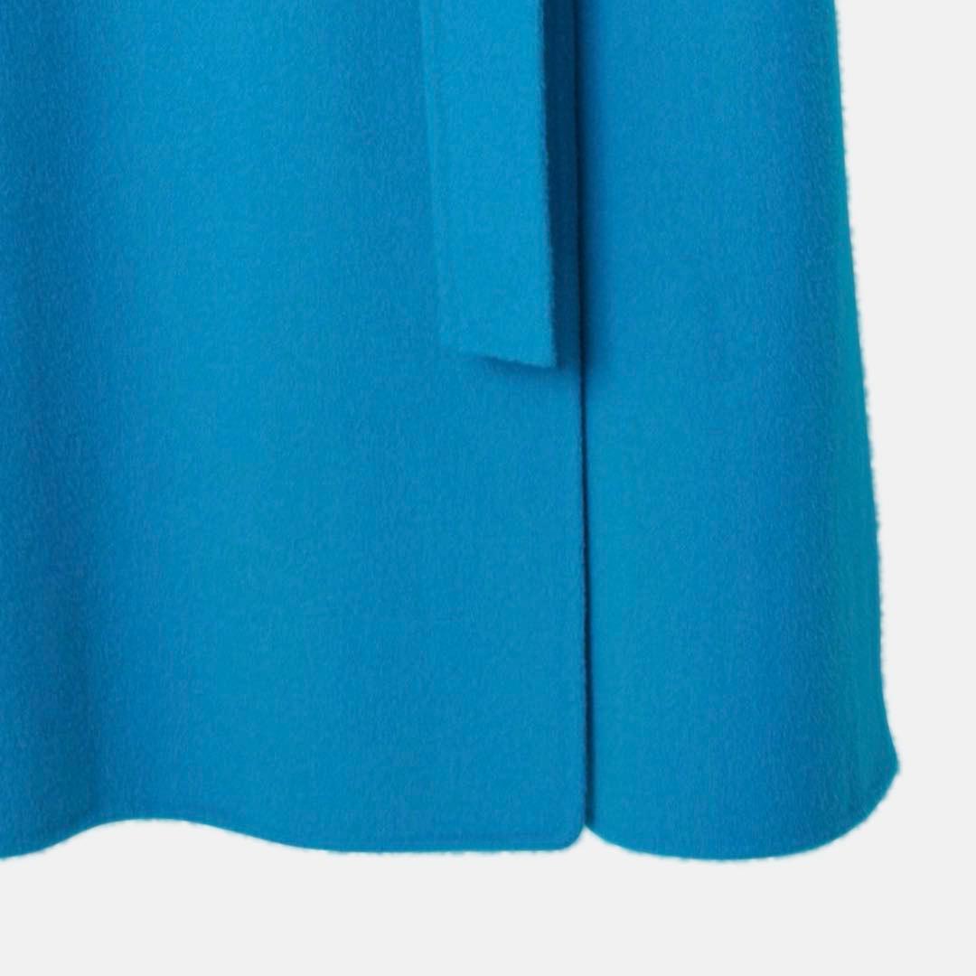 今期新作　LE CIEL BLEU ダブルフェイス ウールロングコート