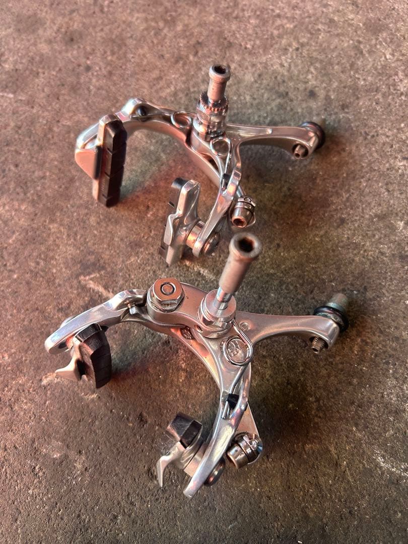 カンパニョーロ Chorus キャリパーブレーキ シルバー 前後セット