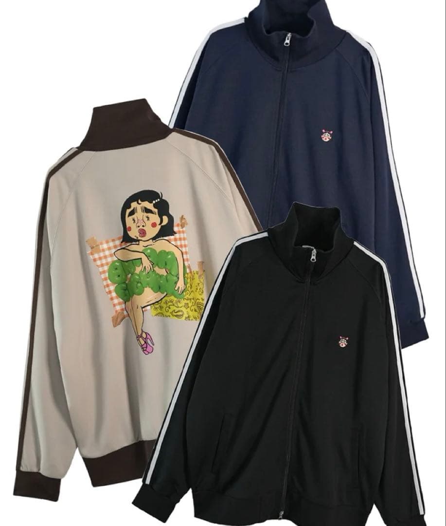 ブリアナギガンテ　受注　ジャージ　ネイビー　S 試着のみ