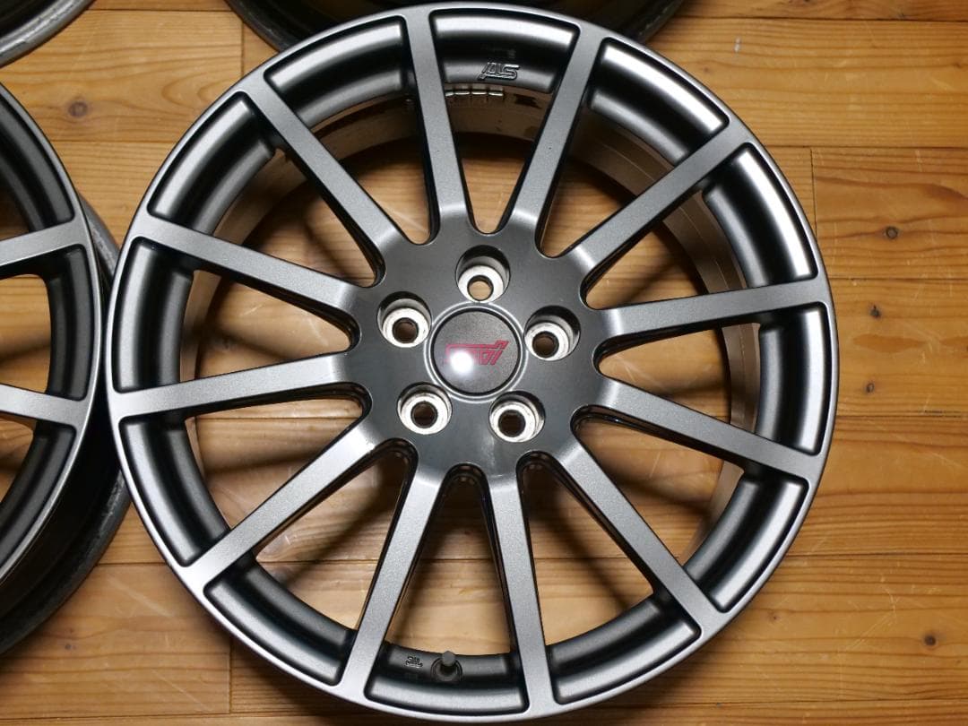 SUBARU STI 純正OP 17インチ7.5J+48 ガンメタホイール