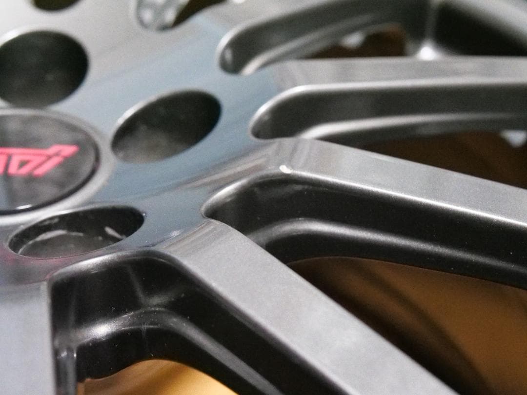 SUBARU STI 純正OP 17インチ7.5J+48 ガンメタホイール