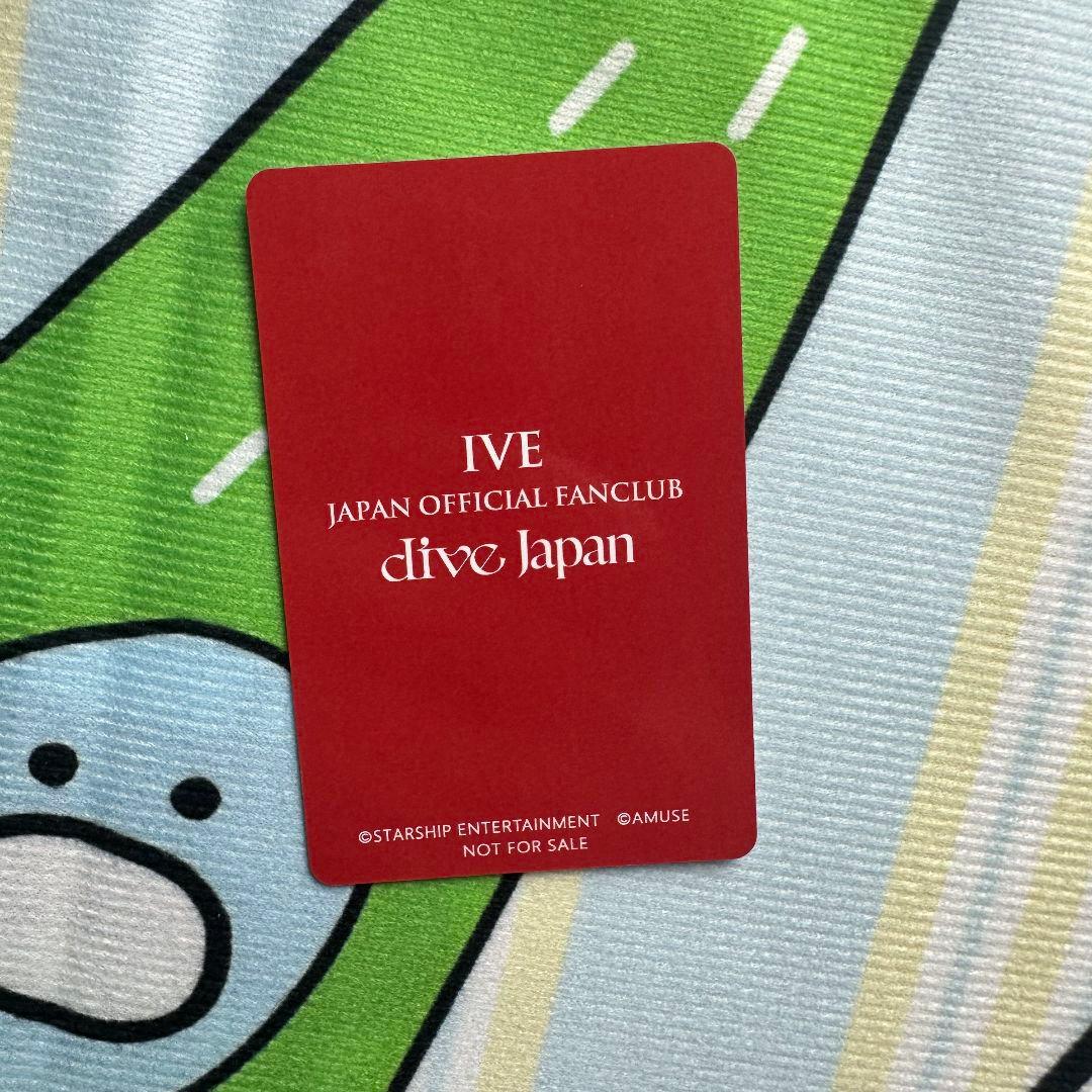 IVE DIVE Japan トレカ FC 継続特典 長期会員 ウォニョン