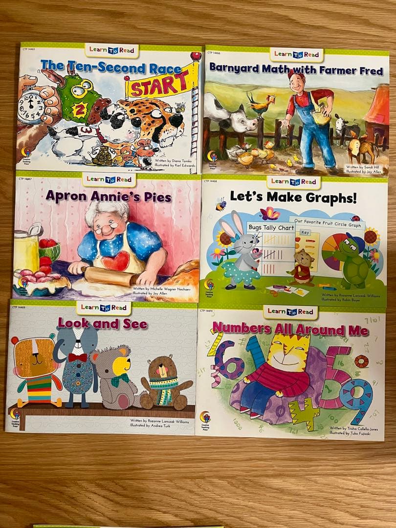 CTP レベル3-1 絵本24冊＋CD＋日本語解説書セット　シール　箱付き