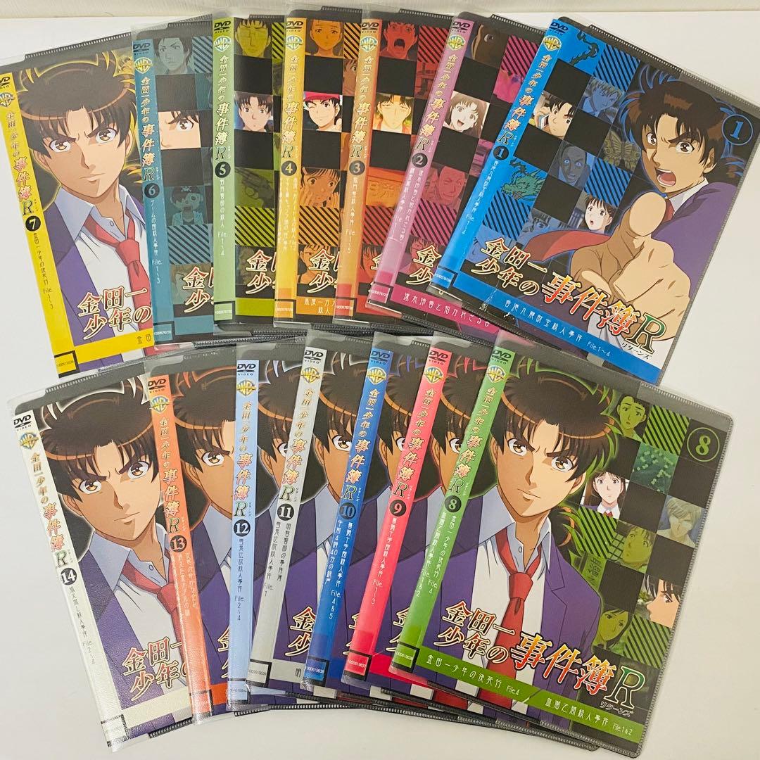 金田一少年の事件簿　アニメ版　DVD全巻セット　無印+R1期+R2期　合計24枚