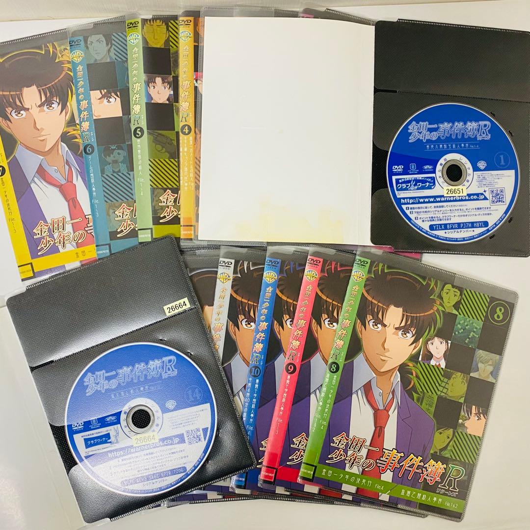 金田一少年の事件簿　アニメ版　DVD全巻セット　無印+R1期+R2期　合計24枚
