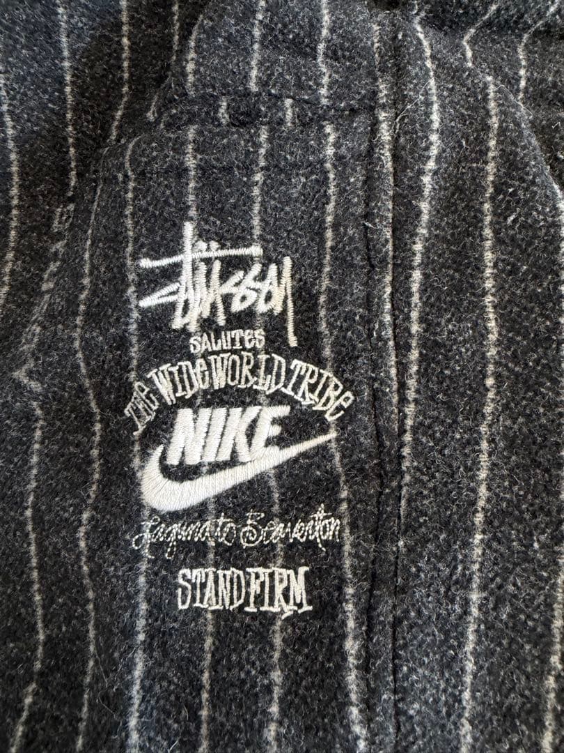 Stussy x Nike ストライプパンツ S