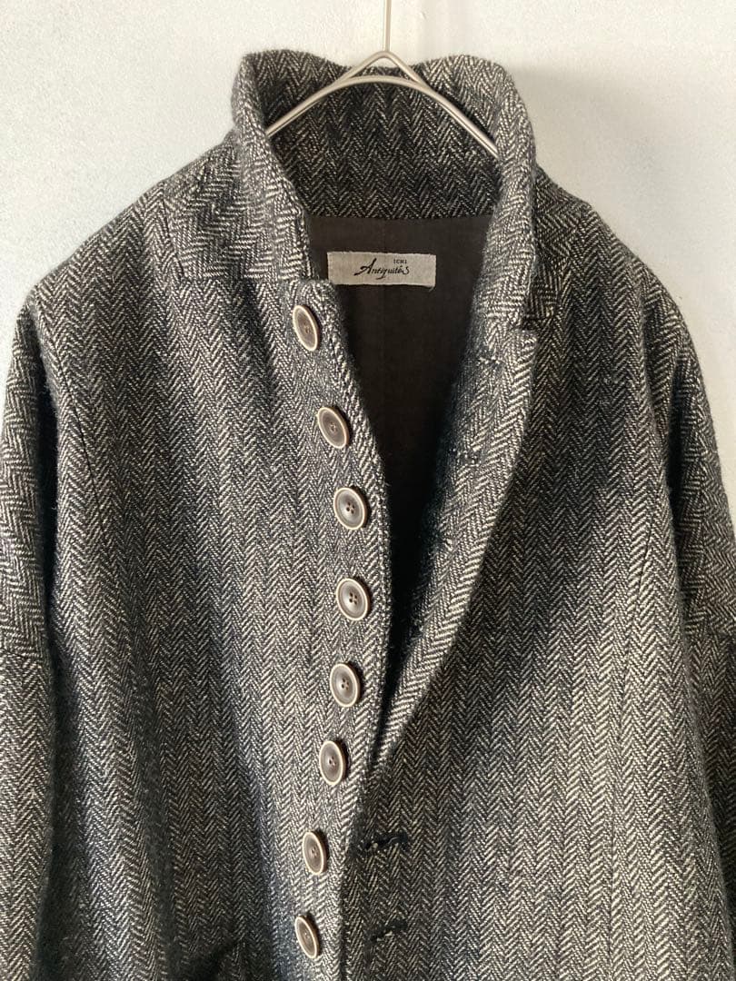 【完売品】ICHI Antiquites ウールヘリンボーンジャケット