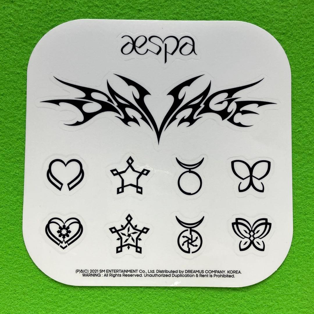 K-POP・アジア aespa 1st mini album SAVAGE (P.O.S ver.)