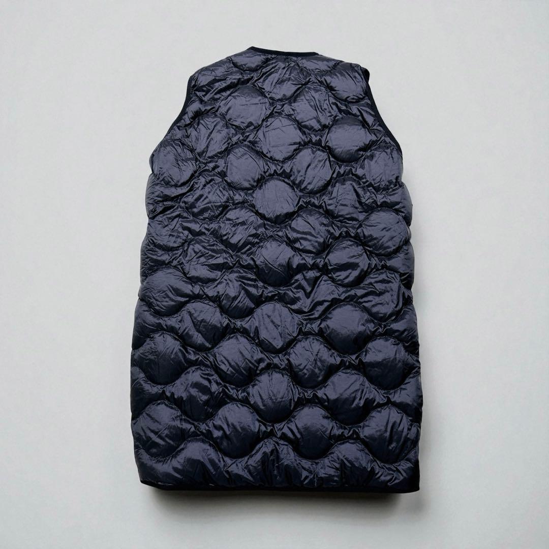 新品 UNIQLO × Theory ウルトラライトダウンロングベストSブラック