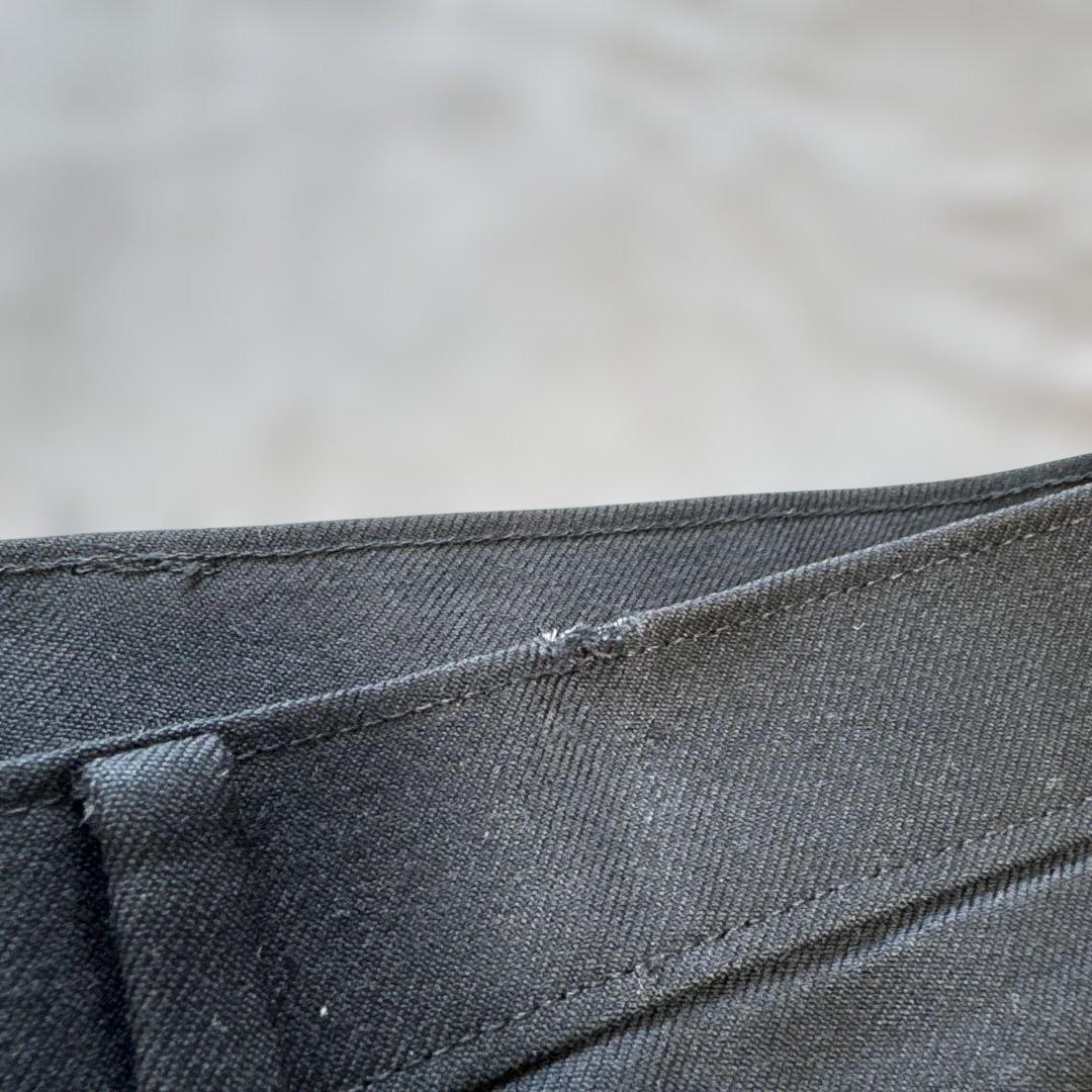 古着 levi's アクション スラックス 黒 ブラック W35