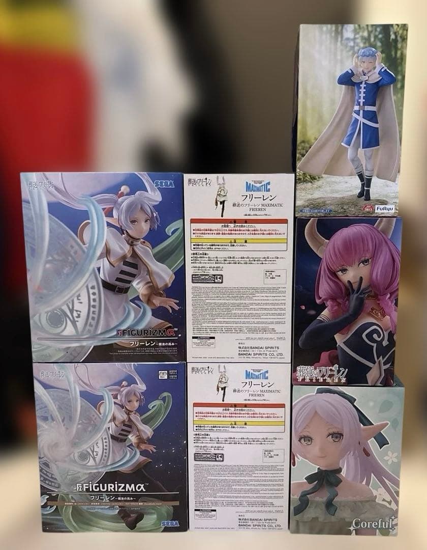 未開封 葬送のフリーレン プライズフィギュア まとめ売り 7点セット