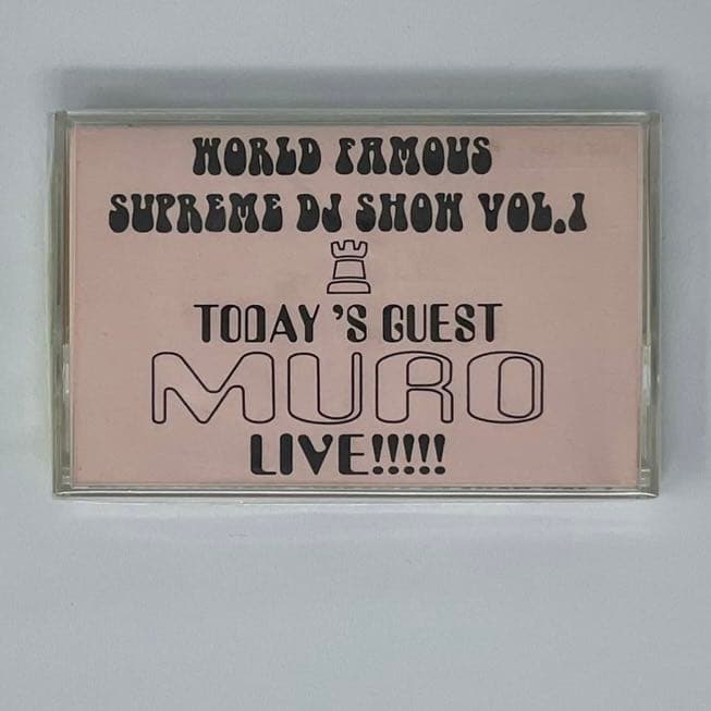 洋楽 WORLD FAMOUS SUPREME DJ SHOW VOL.1 MURO