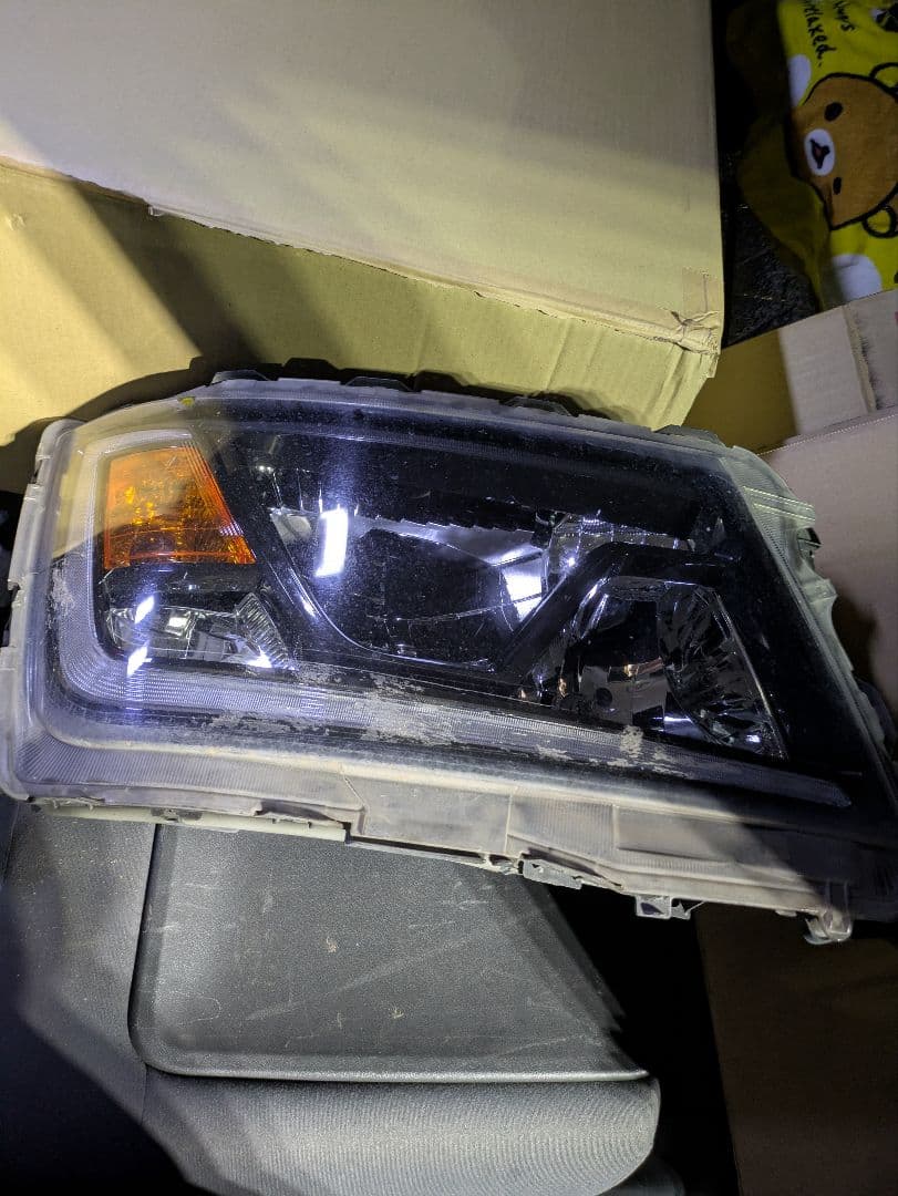 プロフィアレンジャーヘッドライト LED クリア/オレンジ