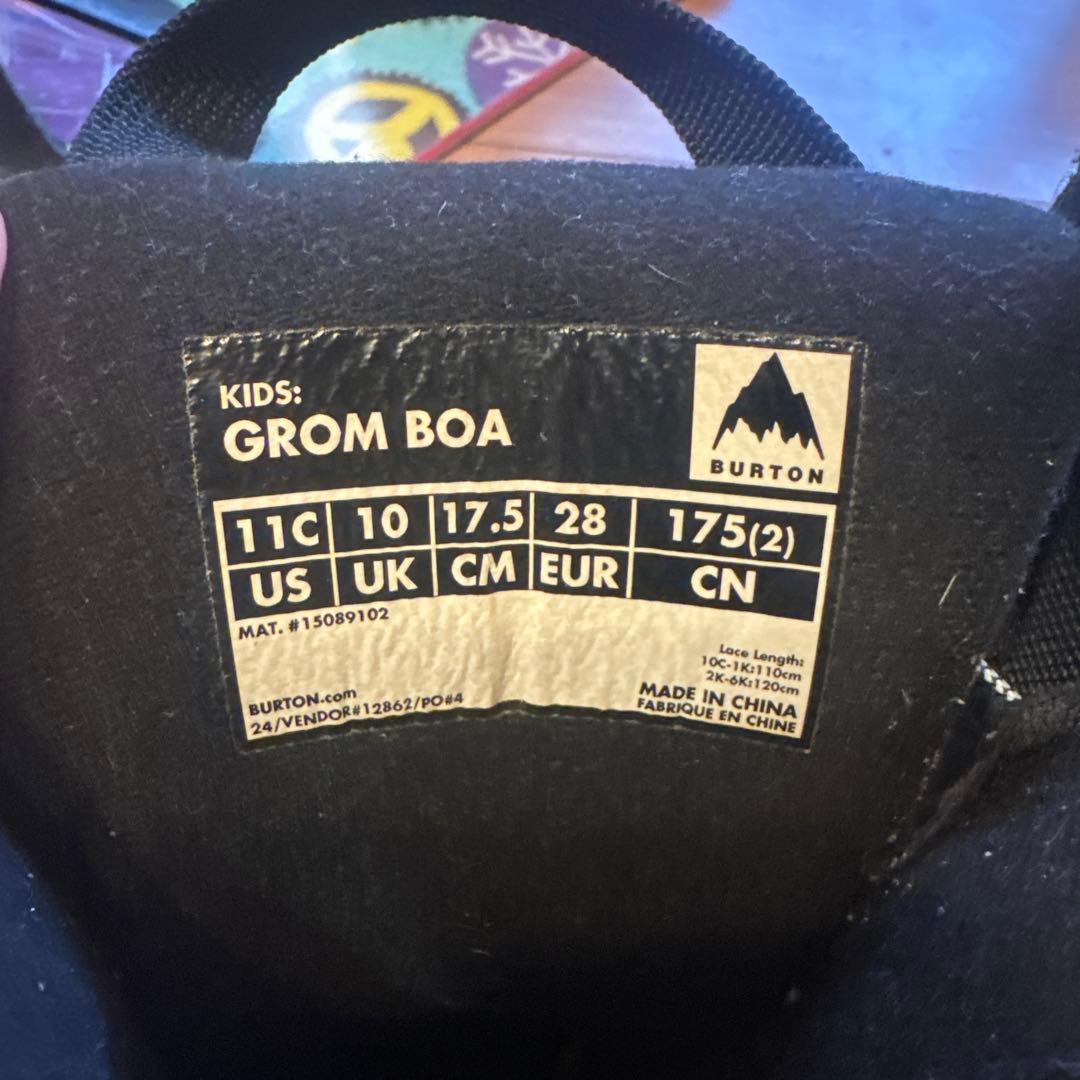 ⭐︎専用品⭐︎ バートン　スノーボードセット　ブーツ　板　バインディング　キッズ