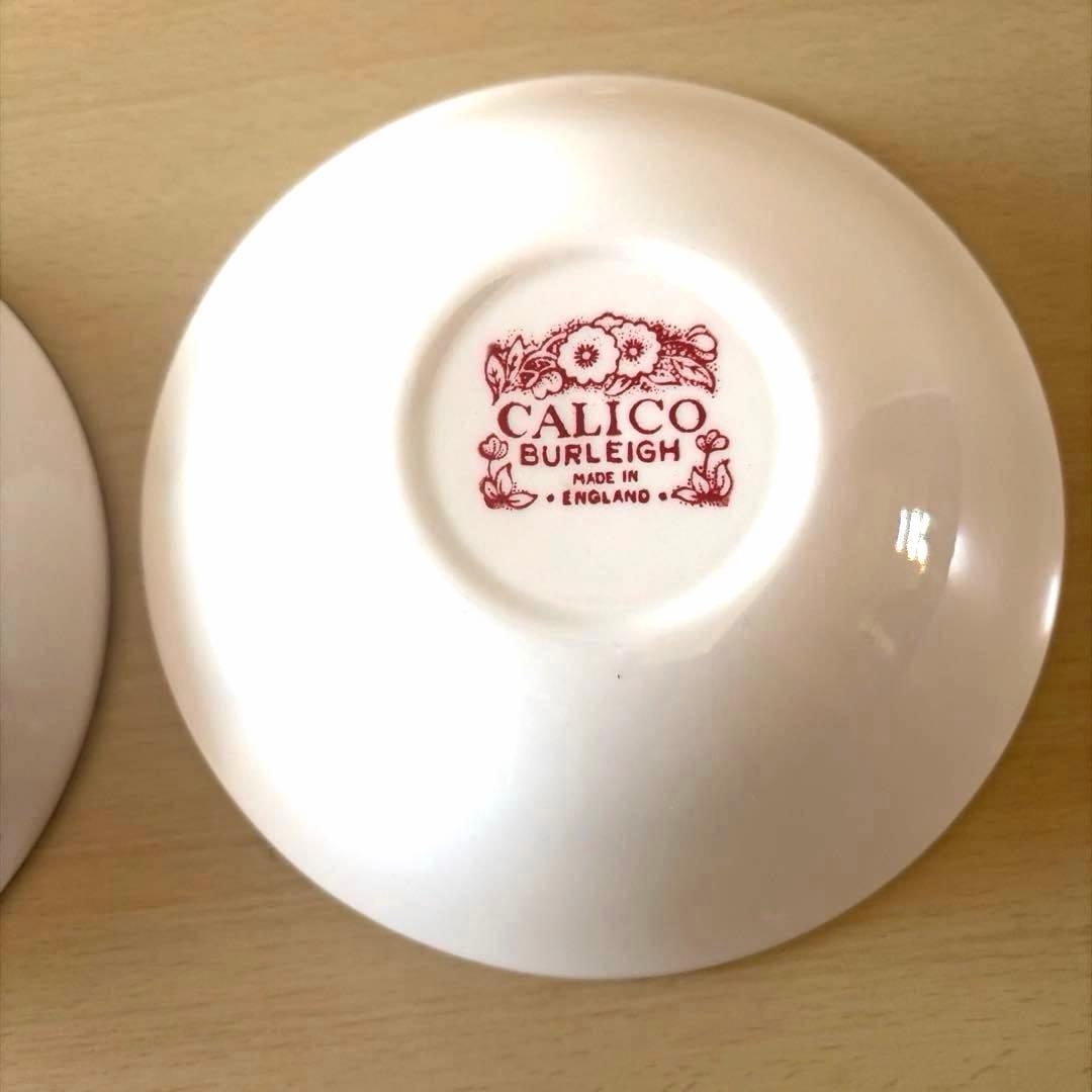 Burleigh バーレイ レッドキャリコ　シリアルボールペア　新品未使用