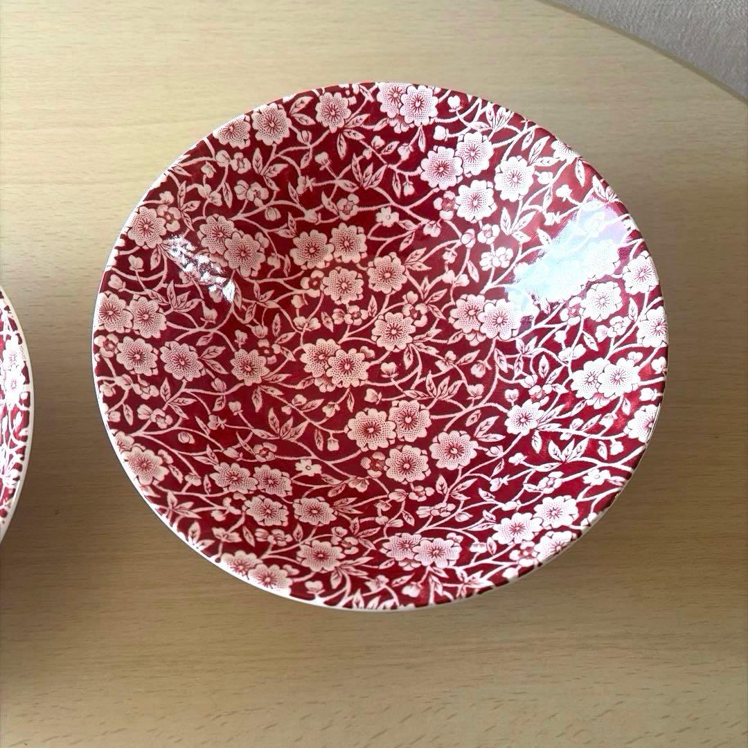 Burleigh バーレイ レッドキャリコ　シリアルボールペア　新品未使用