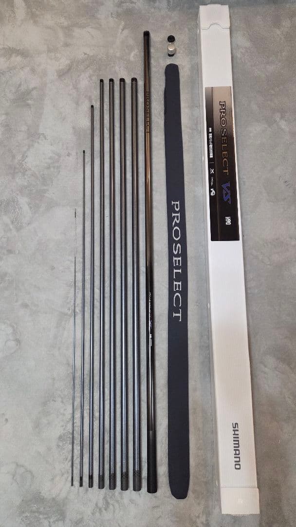 SHIMANO PRO SELECT VS #901 鮎竿 収納ケース付き