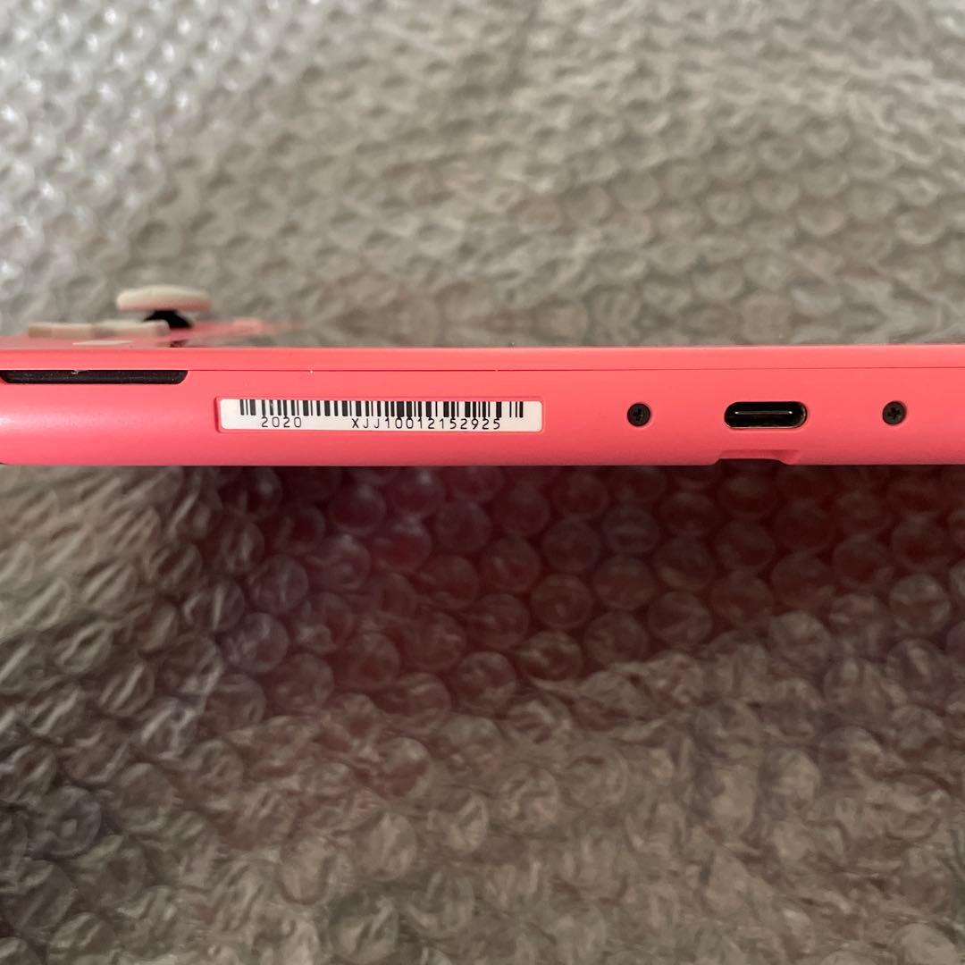 Nintendo Switch Lite コーラル　ピンク　不良あり