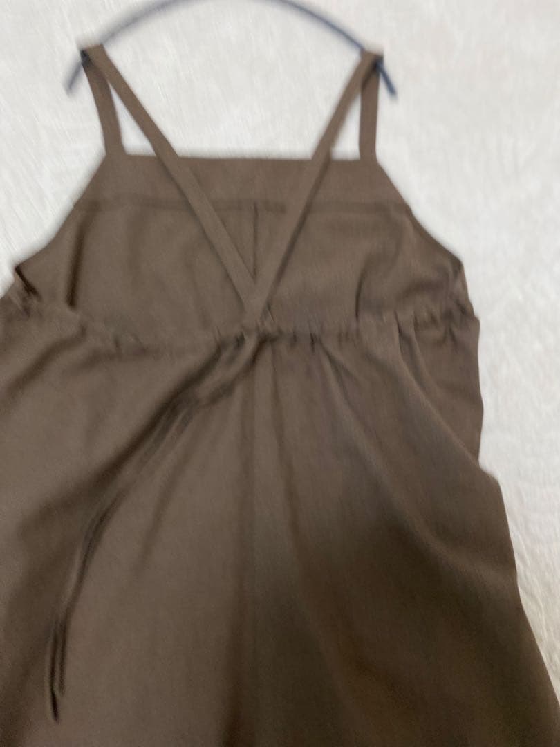 美品　ジャーナルスタンダードラックス　バイオツイル キャミサロペット　日本製