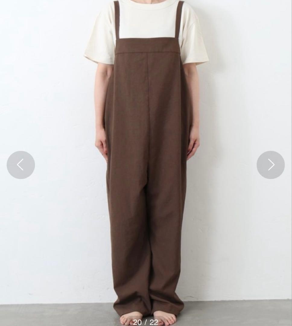 美品　ジャーナルスタンダードラックス　バイオツイル キャミサロペット　日本製