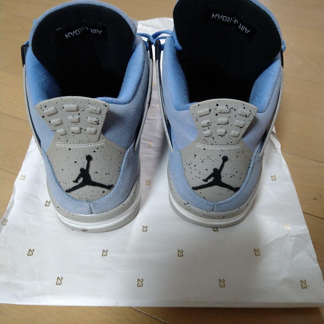 ジョーダン４　ユニバーシティブルー　29cm