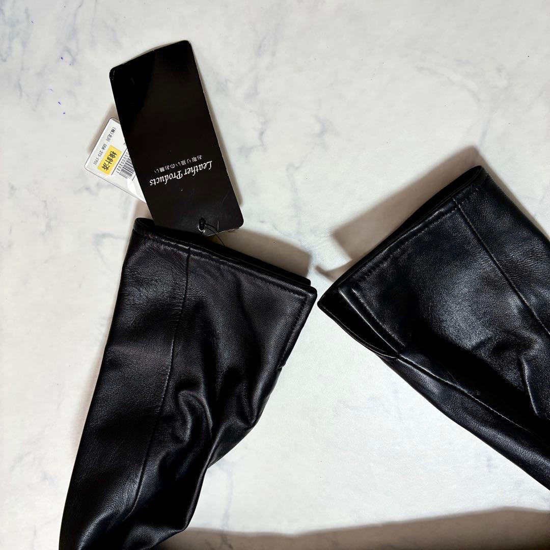 極美品 タグ付き✨BALMAIN ラムレザー テーラードジャケット ブラックL