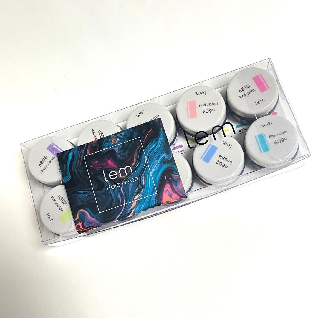 lem. レム ペールネオン10色セット カラージェル