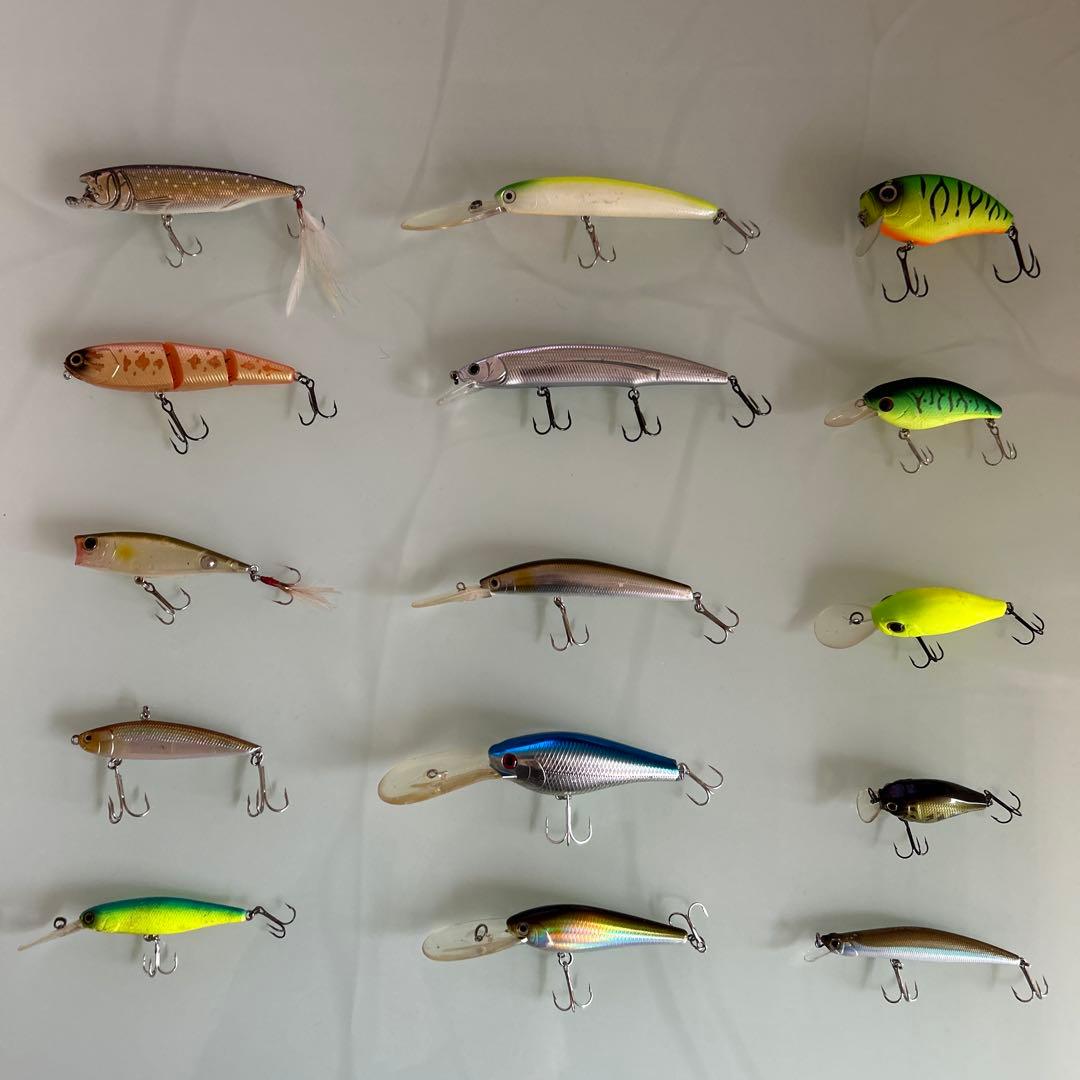 ワーム　ルアー　フック　シンカー　18カルディア リール　バス釣り引退セット