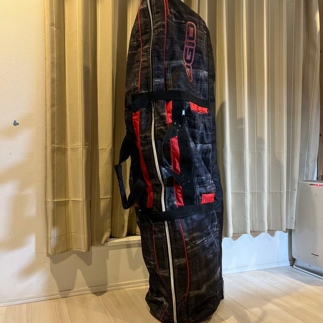 ラッコ様　OGIO トラベルキャリィ　ブラック/レッド