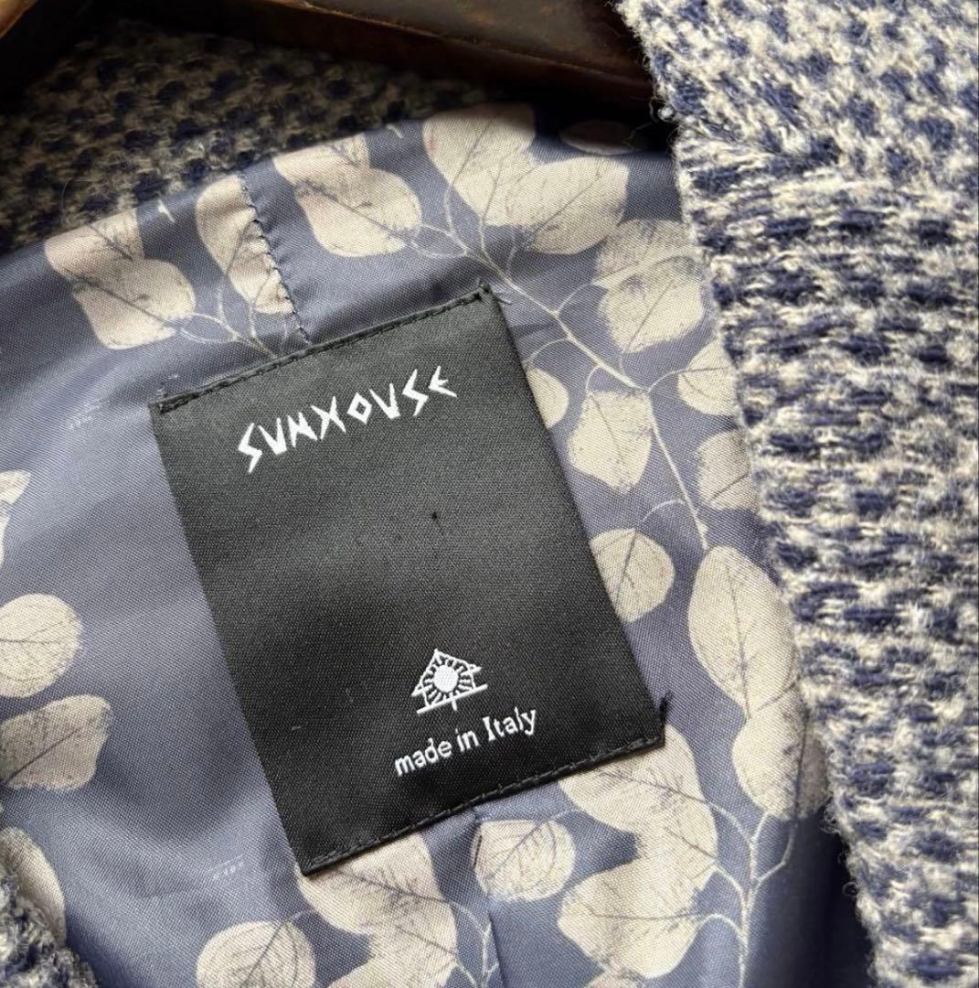 SUNHOUSE ウール カシミア ニット テーラージャケット