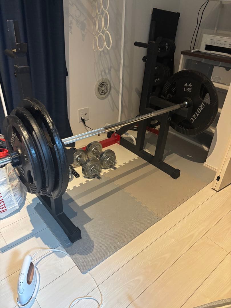 バーベルラックセット