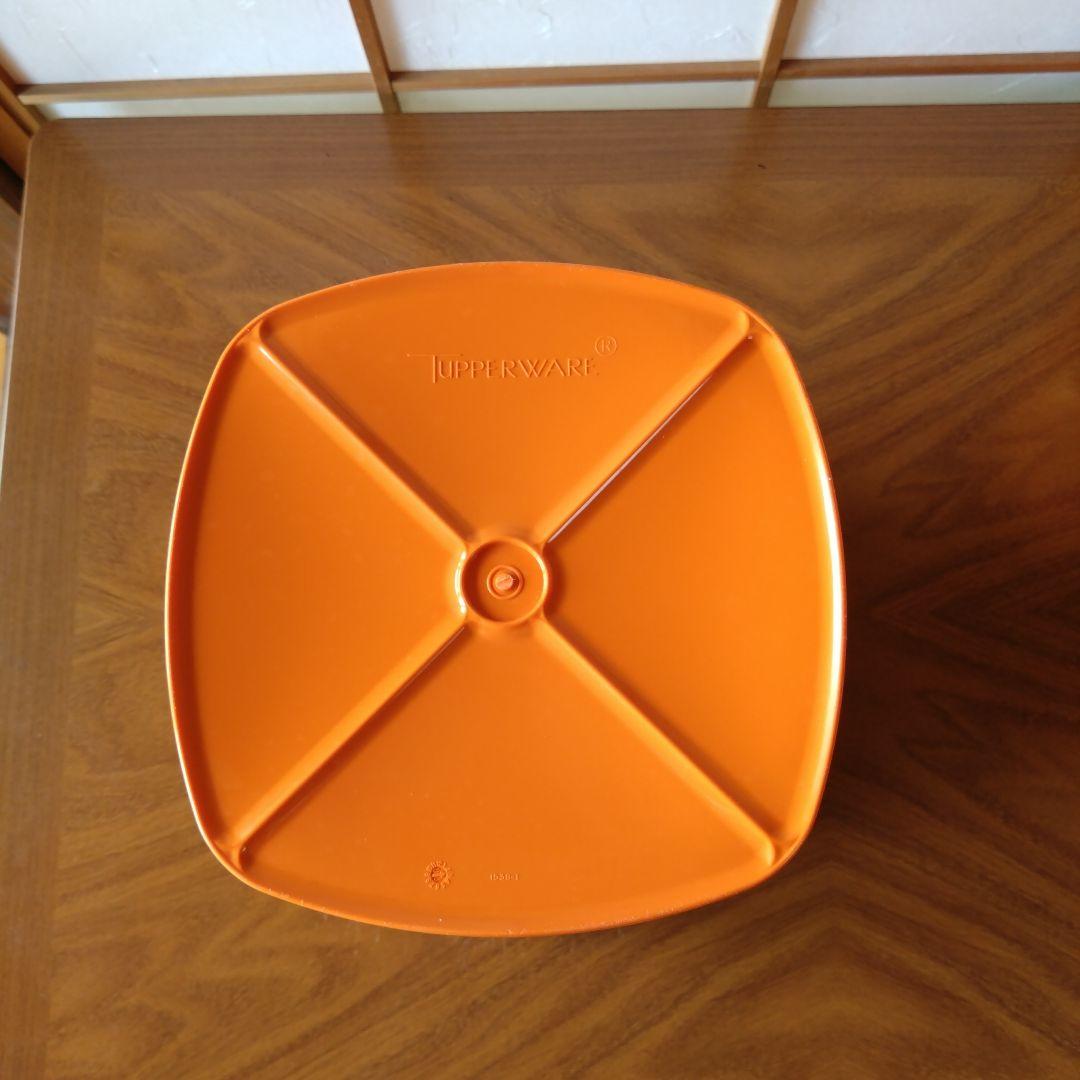 タッパーウェア　マキシクイーンデコレーター 　オレンジ　2個セット