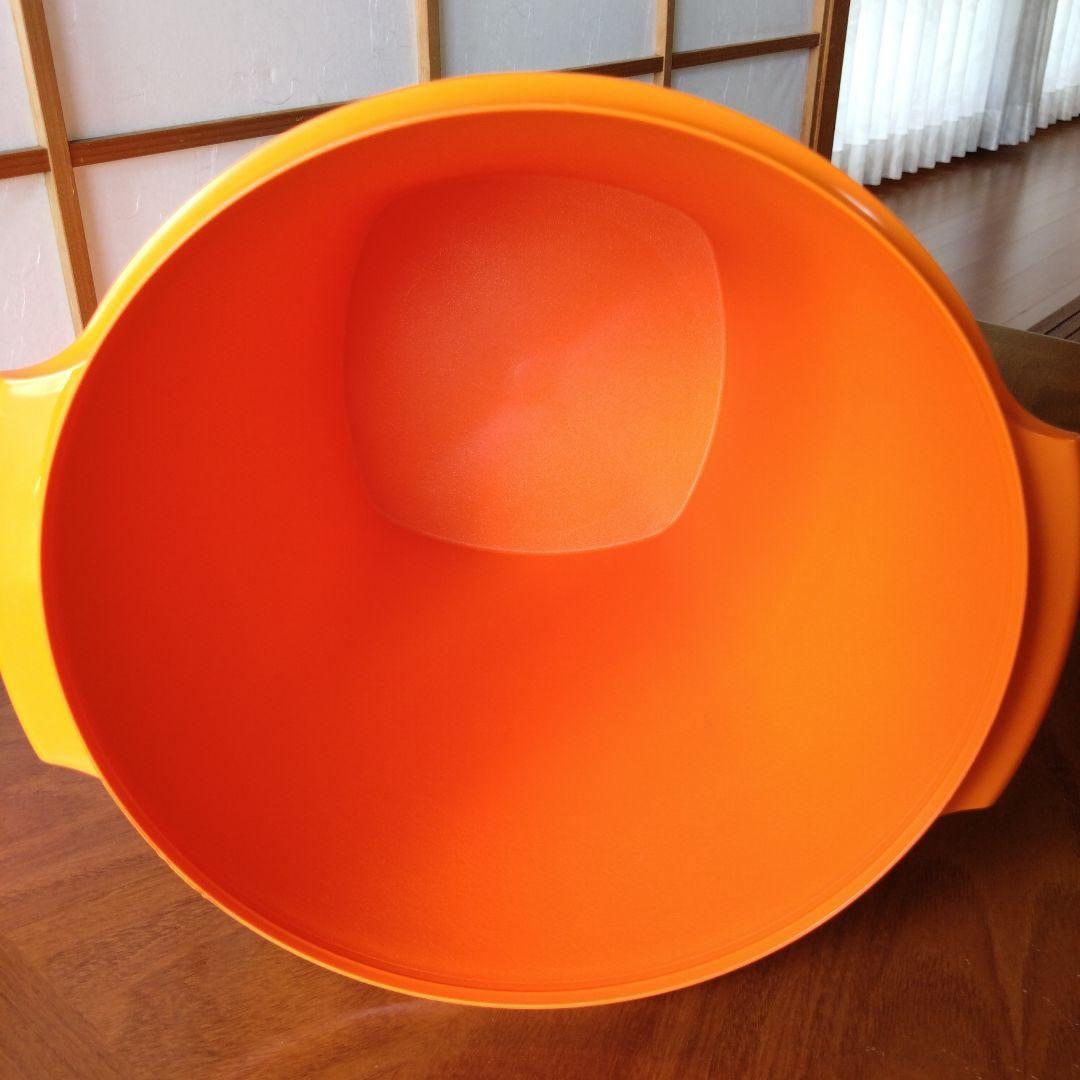 タッパーウェア　マキシクイーンデコレーター 　オレンジ　2個セット