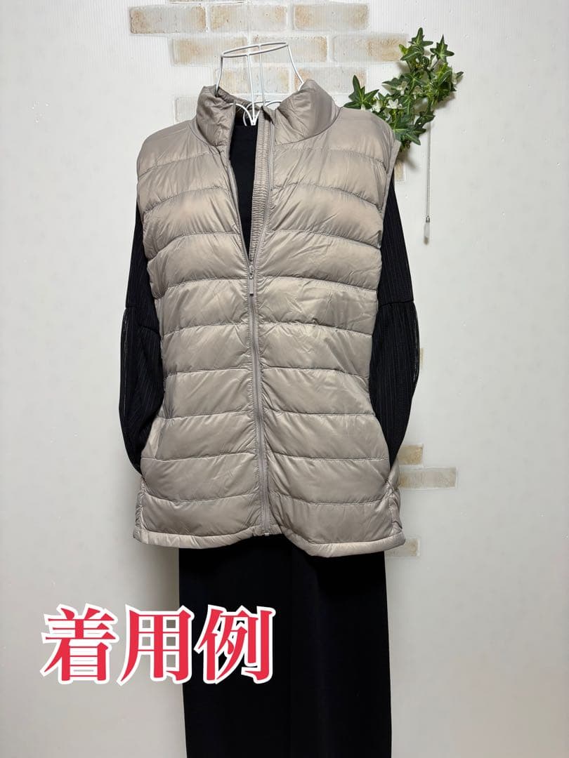 ◆専用◆まとめ値引き2点　ブラックフォーマルワンピース☆ダウンベスト　収納袋付き