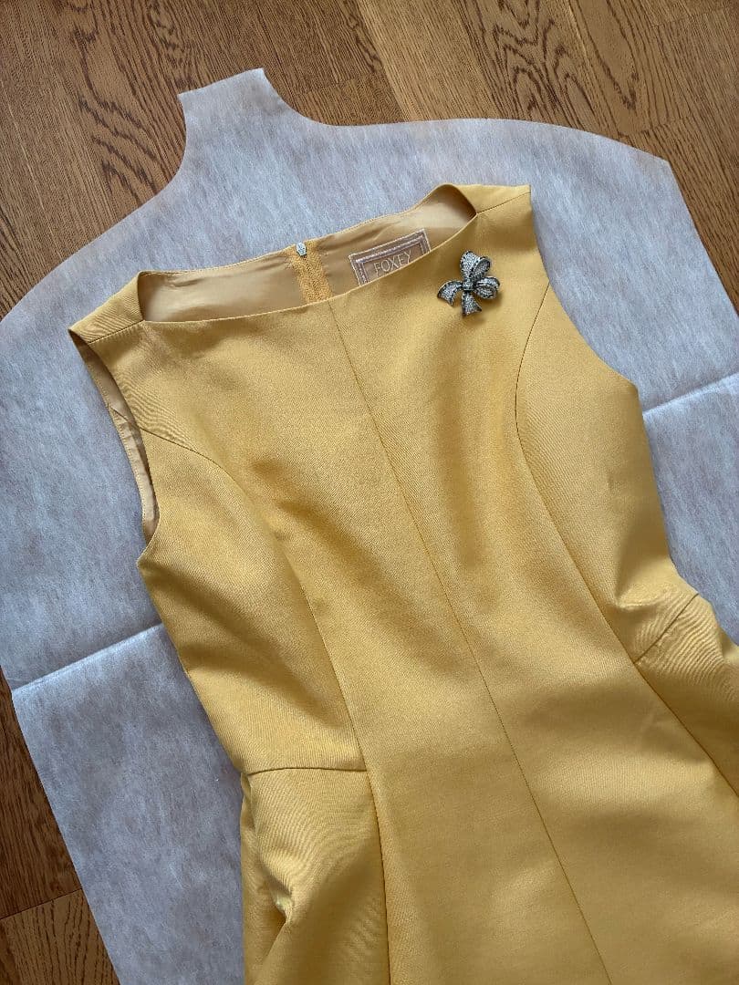 D*S様 最終価格　フォクシーブティック　ワンピース　イエロー　40