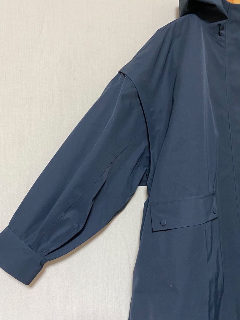 Ameri 2WAY HOODIE TEC COAT ブラック　M 防水