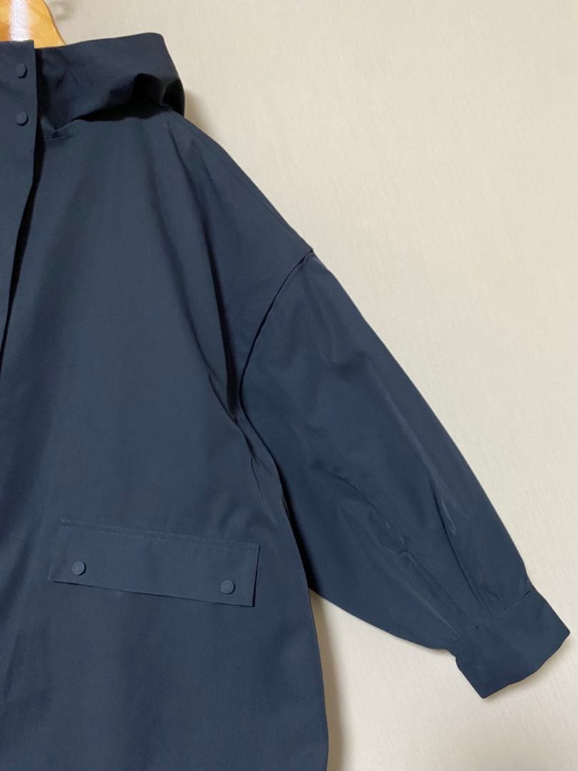 Ameri 2WAY HOODIE TEC COAT ブラック　M 防水