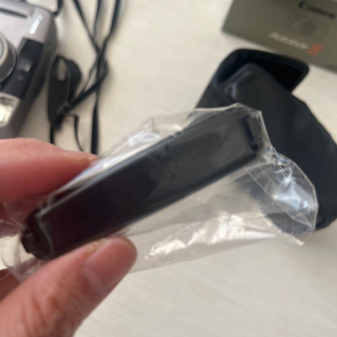 美品　Canon Autoboy S フィルムカメラ　リモコン　カバー付