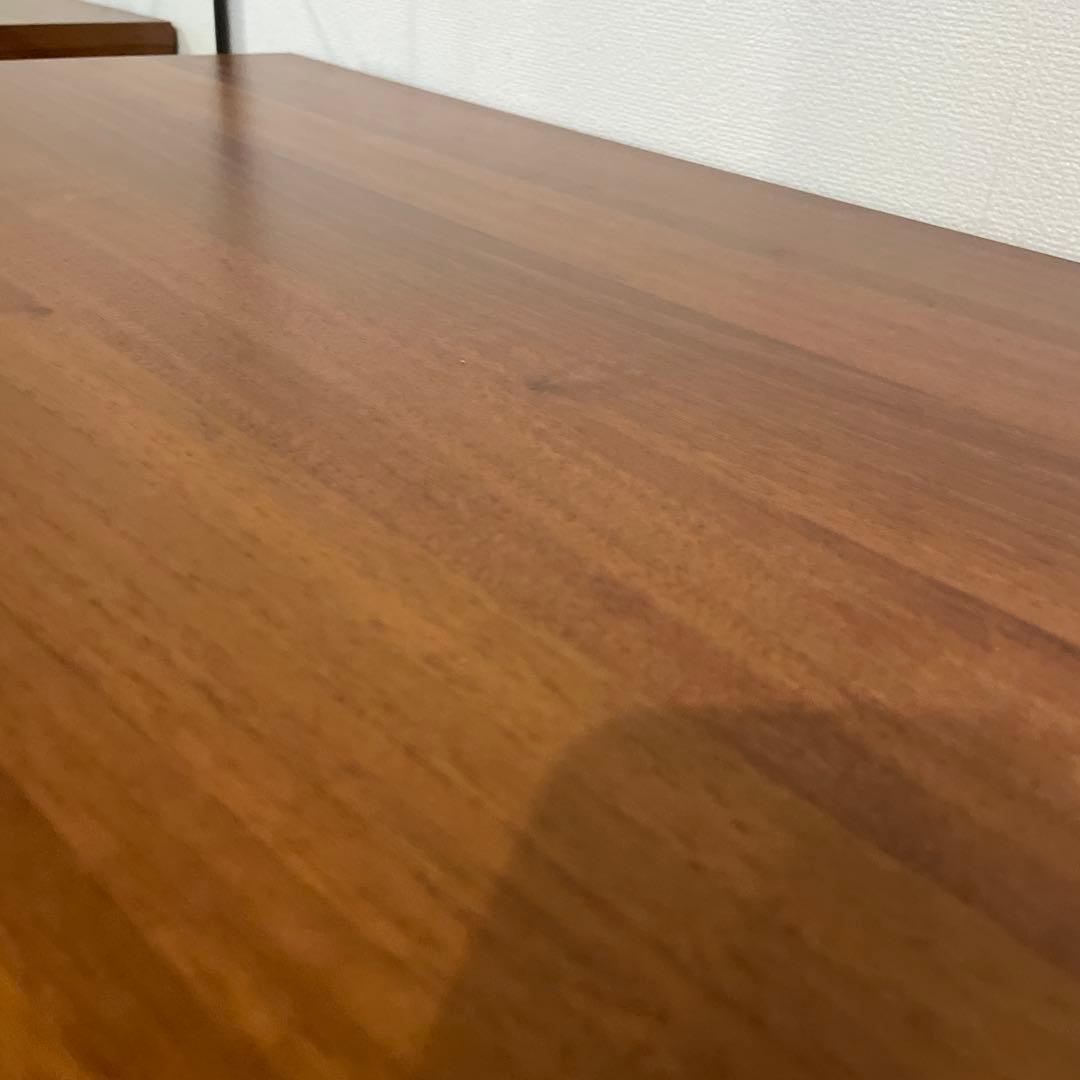 【希少】昇降式スライドテーブル付きダイニング薄型パソコンデスク机 90×45cm