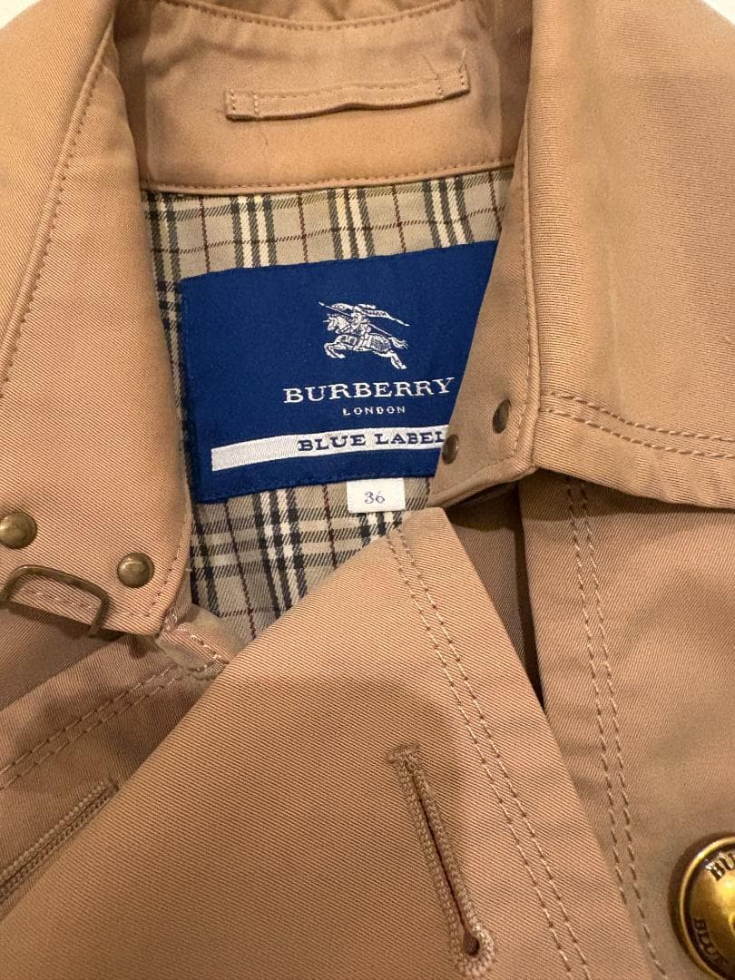 BURBERRYBLUE LABELトレンチコート E1A26-555-40