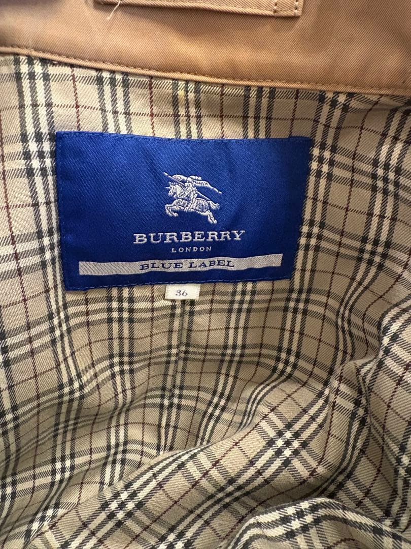 BURBERRYBLUE LABELトレンチコート E1A26-555-40