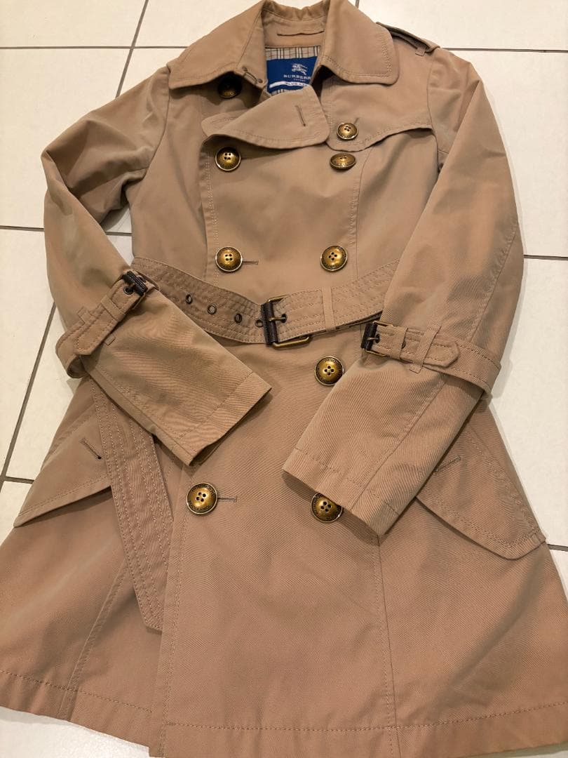 BURBERRYBLUE LABELトレンチコート E1A26-555-40