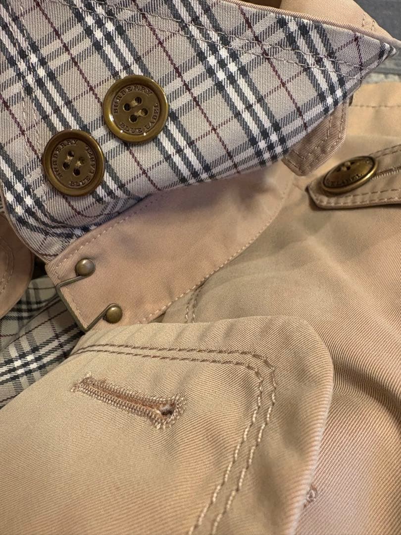 BURBERRYBLUE LABELトレンチコート E1A26-555-40